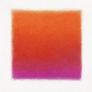 O.T. 04-22, Durchdringung, Farbstift auf Papier, 2004, ca. 40x40 cm