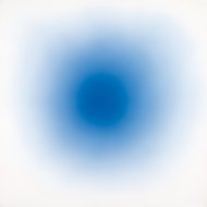 O.T. 99-24 aus der Serie Farbraum I, Aquarell auf Papier, 1997-99, ca. 110x110 cm