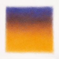 O.T. 04-29, Durchdringung, Farbstift auf Papier, 2004, ca. 40x40 cm