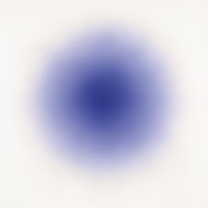 O.T. 99-20 aus der Serie Farbraum I, Aquarell auf Papier, 1997-99, ca. 110x110 cm