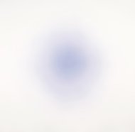 O.T. 01-03 aus der Serie Farbraum II, Aquarell auf Papier, 2000-01, ca. 110x110 cm