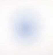 O.T. 01-05 aus der Serie Farbraum II, Aquarell auf Papier, 2000-01, ca. 110x110 cm